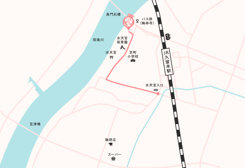 お車でお越しの場合